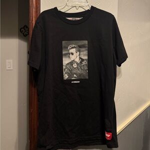 Iceman Black tee Top Gun